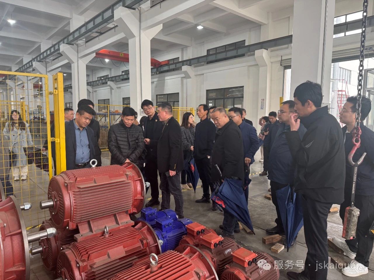 区政协领导率队深入江苏凯泉泵业调研指导