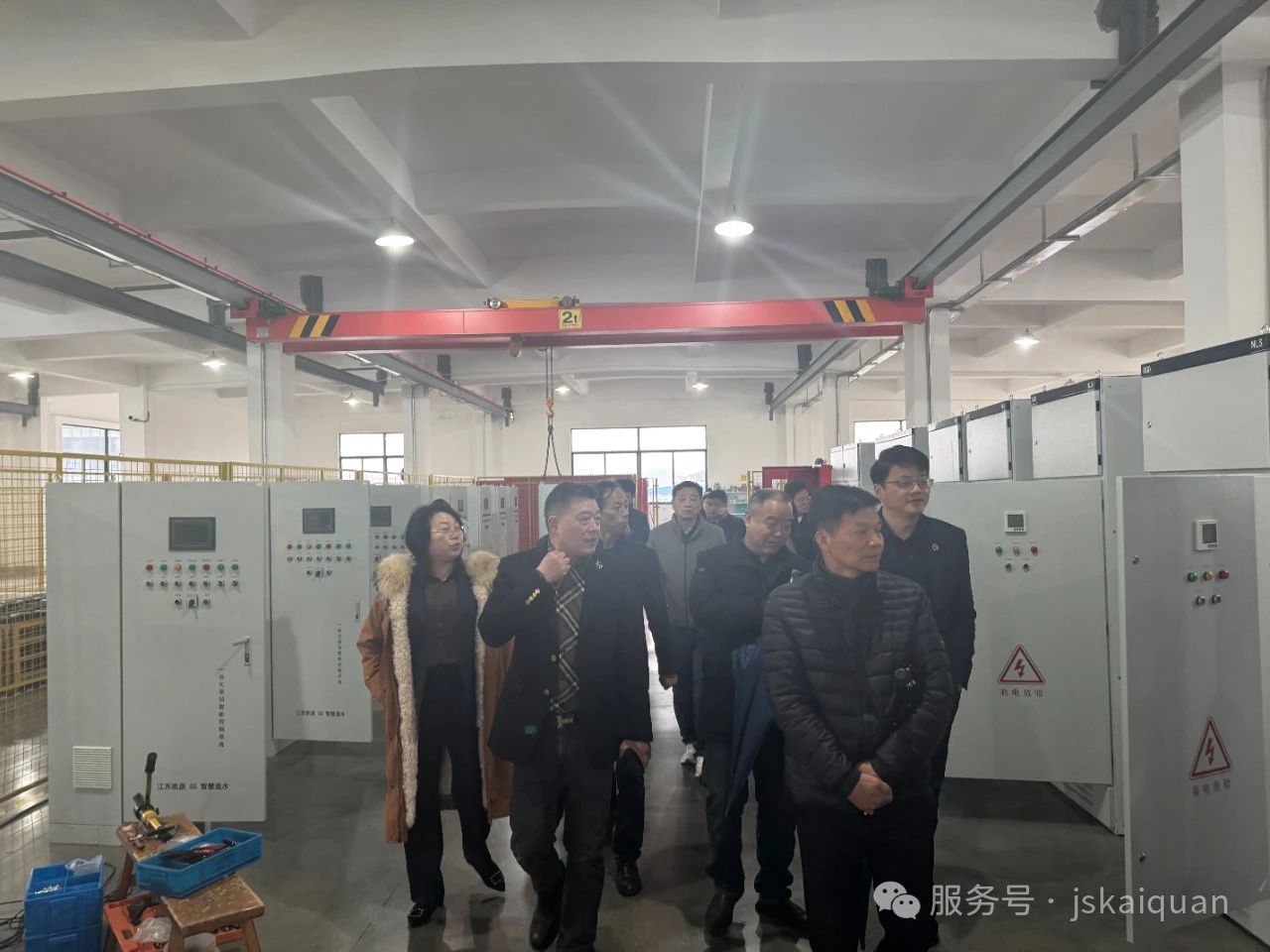 区政协领导率队深入江苏凯泉泵业调研指导