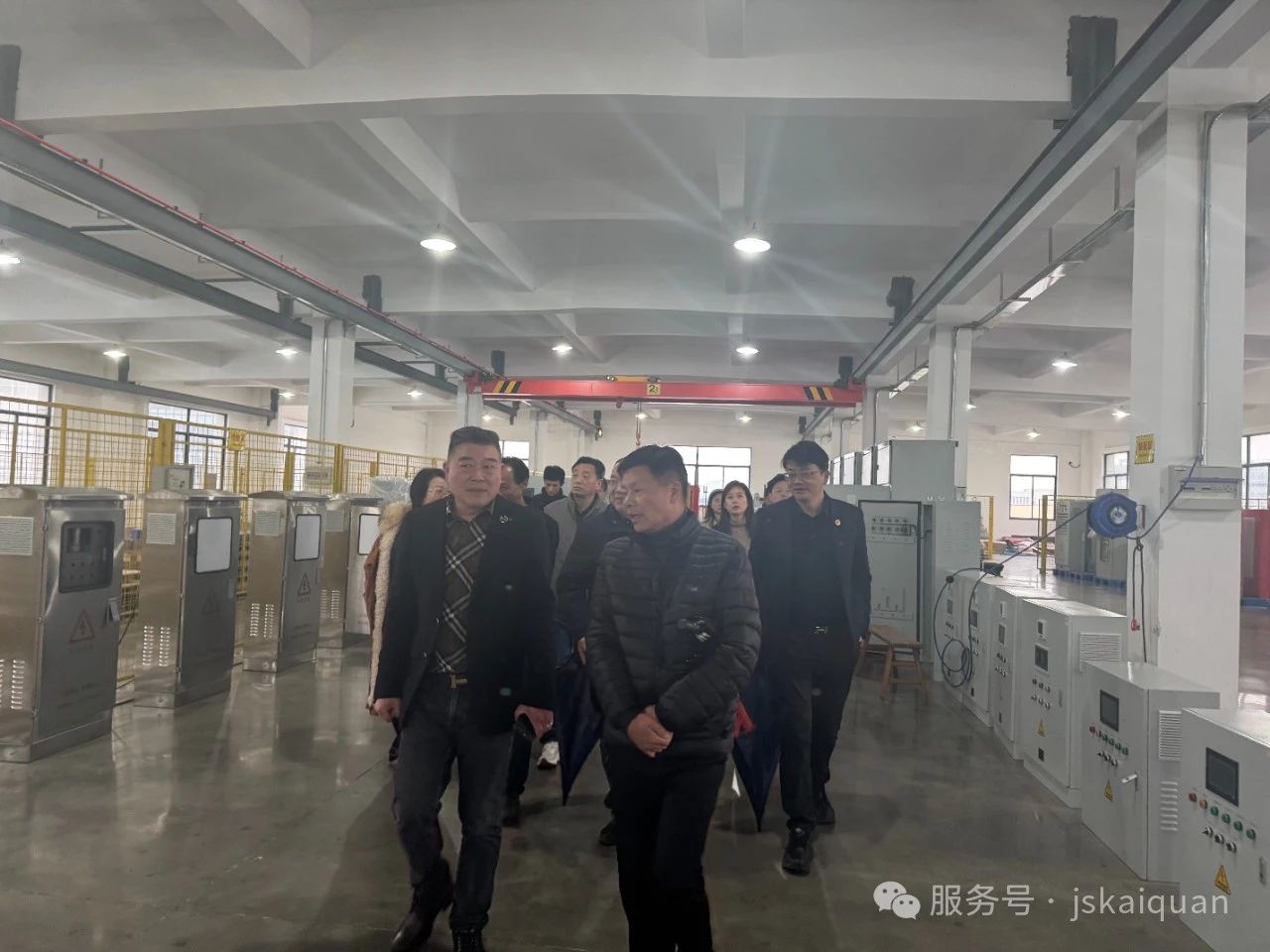 区政协领导率队深入江苏凯泉泵业调研指导